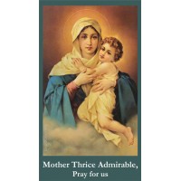 50pk Mother Thrice Admirable Bulk Prayer-Cards - (50 Pack) 50pk Mother Thrice Admirable Bulk Prayer-Cards - (50 Pack)