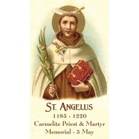 50pk St. Angelus Bulk Prayer-Cards - (50 Pack) 50pk St. Angelus Bulk Prayer-Cards - (50 Pack)