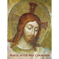 50pk Prayer After Holy Communion Bulk Prayer-Cards LARGE - (50 Pack)