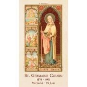 St. Germaine Prayer Card - (50 Pack)