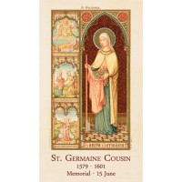 50pk St. Germaine Bulk Prayer-Cards - (50 Pack)