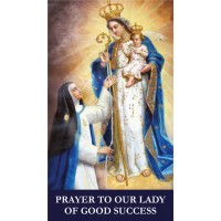 50pk Our Lady of Good Success Bulk Prayer-Cards - (50 Pack)