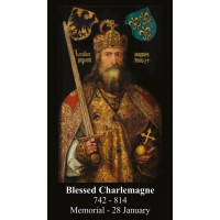 50pk Blessed Charlemagne Bulk Prayer-Cards - (50 Pack) 50pk Blessed Charlemagne Bulk Prayer-Cards - (50 Pack)