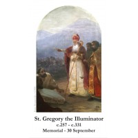 50pk St. Gregory the Illuminator Bulk Prayer-Cards - (50 Pack)