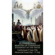Martyrs of Compiegne Prayer Card - (50 Pack)