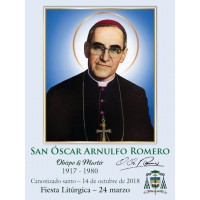 50pk Spanish Special Limited Edition Collector's Series Commemorative St. Oscar Romero Canonization Holy Bulk Prayer-Cards - (50 Pack) 50pk Spanish Special Limited Edition Collector's Series Commemorative St. Oscar Romero Canonization Holy Bulk Prayer-Cards - (50 Pack)