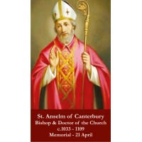50pk St. Anselm Bulk Prayer-Cards - (50 Pack)