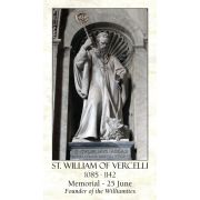 St. William Prayer Card - (50 Pack)