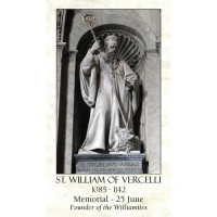 50pk St. William Bulk Prayer-Cards - (50 Pack)