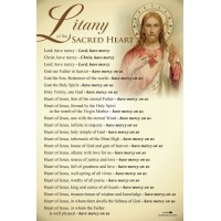 50pk Litany of the Sacred Heart of Jesus Bulk Prayer-Cards - (50 Pack) 50pk Litany of the Sacred Heart of Jesus Bulk Prayer-Cards - (50 Pack)