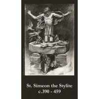 50pk St. Simeon the Stylite Bulk Prayer-Cards - (50 Pack) 50pk St. Simeon the Stylite Bulk Prayer-Cards - (50 Pack)