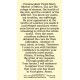 Our Lady of Lourdes Prayer Card (50 pack) - - PC-184 Our Lady of Lourdes Prayer Card (50 pack) - - PC-184