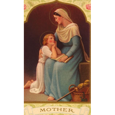 A Tribute to Mothers Holy Card (50 pack) -  - PC-592