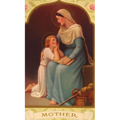 A Tribute to Mothers Holy Card (50 pack) - - PC-592 A Tribute to Mothers Holy Card (50 pack) - - PC-592