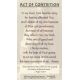 Act of Contrition Prayer Card (50 pack) -  - PC-110