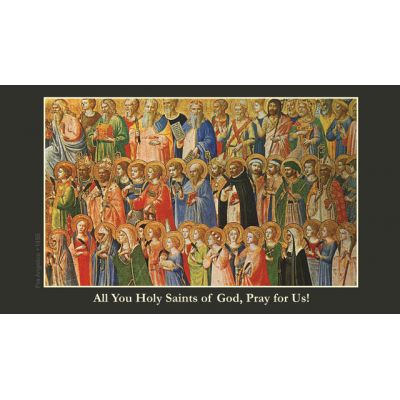 All Saints Day Prayer Card (50 pack) -  - PC-228