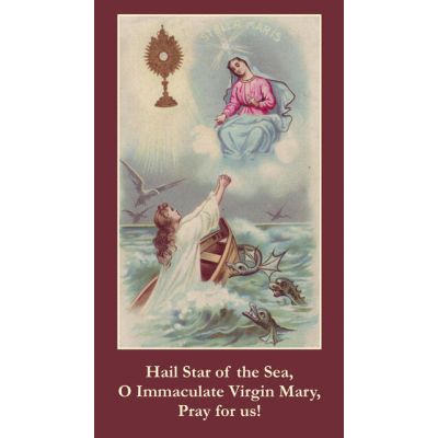 Ave Maris Stella Prayer Card (50 pack) -  - PC-205