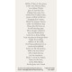Ave Maris Stella Prayer Card (50 pack) - - PC-205 Ave Maris Stella Prayer Card (50 pack) - - PC-205