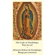 Bilingual Lady - Guadalupe Memorare Prayer Card (English/Spanish) 50pk