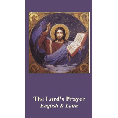 Bilingual Our Father Prayer Card (Latin/English) (50 pack) -  - PC-168