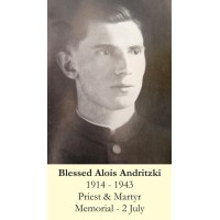 50pk Blessed Alois Andritzki Bulk Prayer-Cards (50 pack)