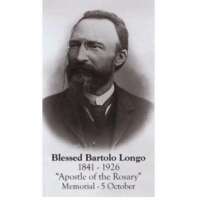 Blessed Bartolo Longo Prayer Card (50 pack) -  - PC-441