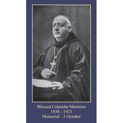 Blessed Columba Marmion Prayer Card (50 pack) -  - PC-157