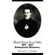 Blessed Francis Xavier Seelos Prayer Card (50 pack)