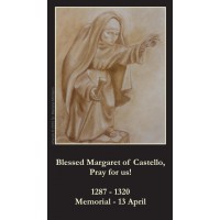 50pk Blessed Margaret of Castello Bulk Prayer-Cards (50 pack) 50pk Blessed Margaret of Castello Bulk Prayer-Cards (50 pack)