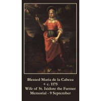 50pk Blessed Maria de la Cabeza Bulk Prayer-Cards (50 pack) 50pk Blessed Maria de la Cabeza Bulk Prayer-Cards (50 pack)