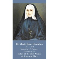 50pk Blessed Marie Rose Durocher Bulk Prayer-Cards (50 pack)