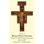 Blessed Peter Tecelano Prayer Card (50 pack)