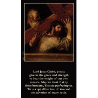 50pk Splinters from the Cross Bulk Prayer-Cards - (50 Pack)
