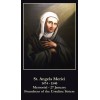 50pk St. Angela Merici Bulk Prayer-Cards - (50 Pack)
