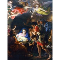 50pk Christmas Anticipation Bulk Prayer-Cards (Large 3x4 Inches) (50 pack)