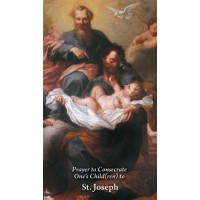 50pk Consecration of One's Child to Saint Joseph Bulk Prayer-Cards (50 pack) 50pk Consecration of One's Child to Saint Joseph Bulk Prayer-Cards (50 pack)
