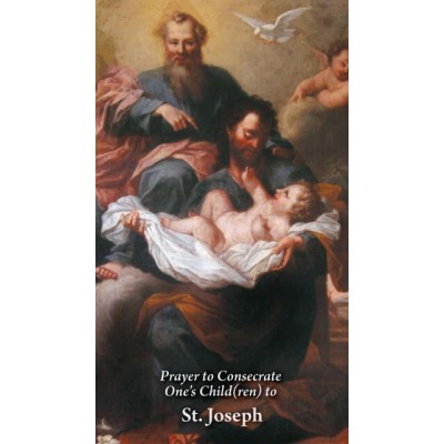 Consecration of One s Child to Saint Joseph Prayer Card (50 pack) - - PC-17 Consecration of One s Child to Saint Joseph Prayer Card (50 pack) - - PC-17
