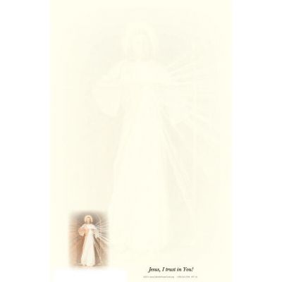 Divine Mercy Catholic Stationery Spread the Faith 20 Sheets -  - ST-20