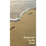 Footprints in the Sand Prayer Card (50 pack)