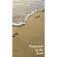 50pk Footprints in the Sand Bulk Prayer-Cards (50 pack)