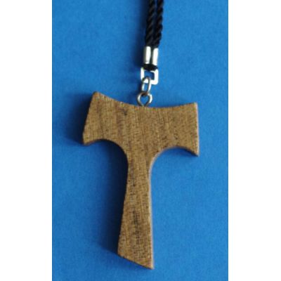 Franciscan Tau Cross w/ Cord Necklace -  - C-70