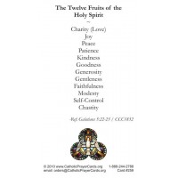 50pk Gifts & Fruits of the Holy Spirit Bulk Prayer-Cards (50 pack)