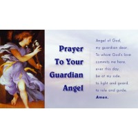 50pk Guardian Angel Bulk Prayer-Cards (50 pack)