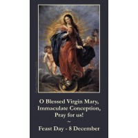 50pk Immaculate Conception Bulk Prayer-Cards (50 pack)