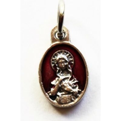 Immaculate Heart Red Catholic Patron Saint Religious Charm (25 pack) -  - B-33