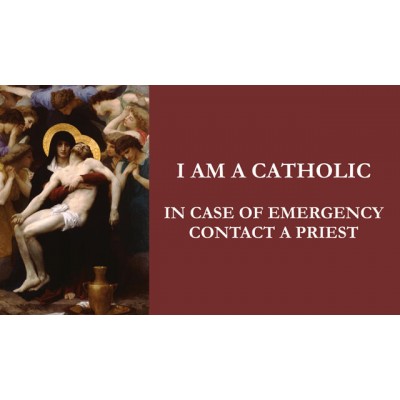 In Case of Emergency Prayer Card (50 pack) - - PC-182 In Case of Emergency Prayer Card (50 pack) - - PC-182