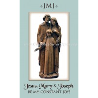 50pk JMJ Forever - Holy Family - Bulk Prayer-Cards (50 pack)