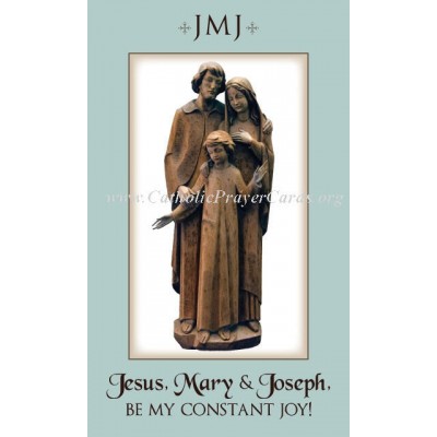 JMJ Forever - Holy Family - Prayer Card (50 pack) -  - Pc-481