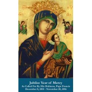 50pk Jubilee Year of Mercy - Mother of Mercy Bulk Holy Prayer-Card (50 pack)