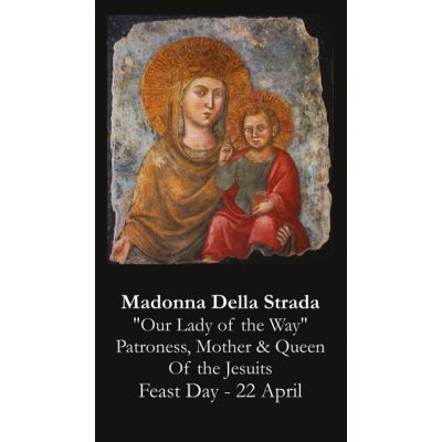 Madonna Della Strada Prayer Card (50 pack) -  - PC-517